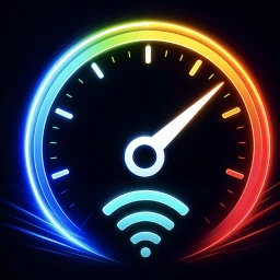 Icône de Test de Vitesse Wifi
